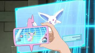 Celebrity Pokemon Journeys Espeon Pokedex Data Profile