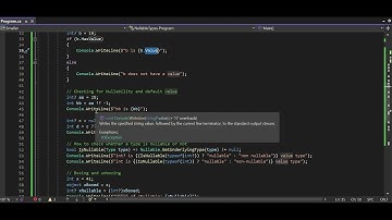 Nullable types in C#
