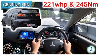 Part 2/2 | Bolt On Turbo Proton Inspira 2.0P CVT | Malaysia #POV [Genting Run 冲上云霄] [CC Subtitle]