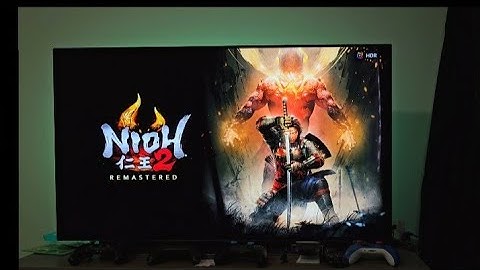 Nioh 2 Remastered PS5 4K HDR gameplay (LG C2 48"4K)