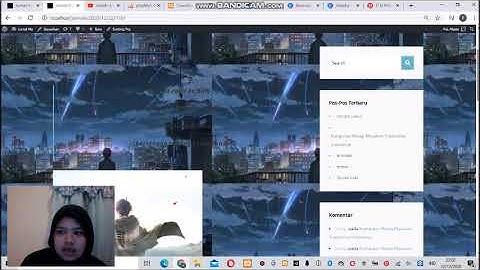 VIDEO PROJECT UAS PEMOGRAMAN BERBASIS CMS UMKT