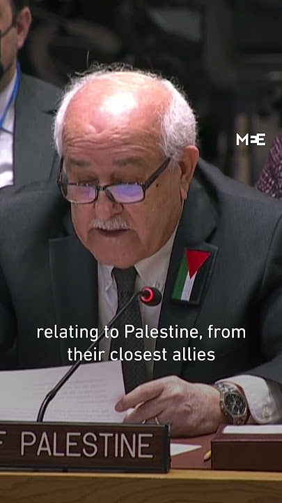 Download lagu Palestinian and Israeli envoys clash at UN Security Council over ICJ opinion on Israeli occupation