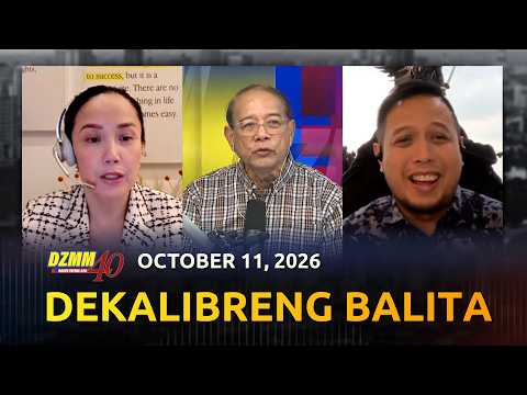 Dekalibreng Balita | DZMM Teleradyo (11 October 2026)