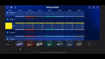 Techno music made with KORG
