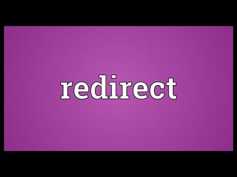 Redirect Meaning