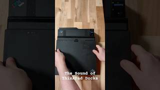 Sound of #ThinkPad Docks #laptop #asmrsounds