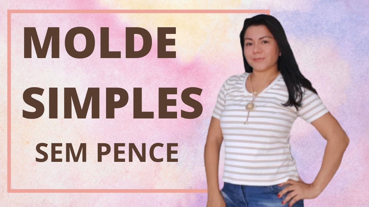 Modelagem de blusa - Base sem pence | Gisele Maués