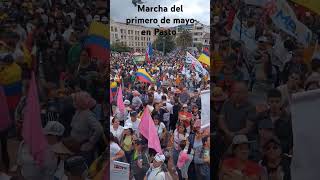 Marcha del primero de mayo en Pasto plaza de Nariño (11)