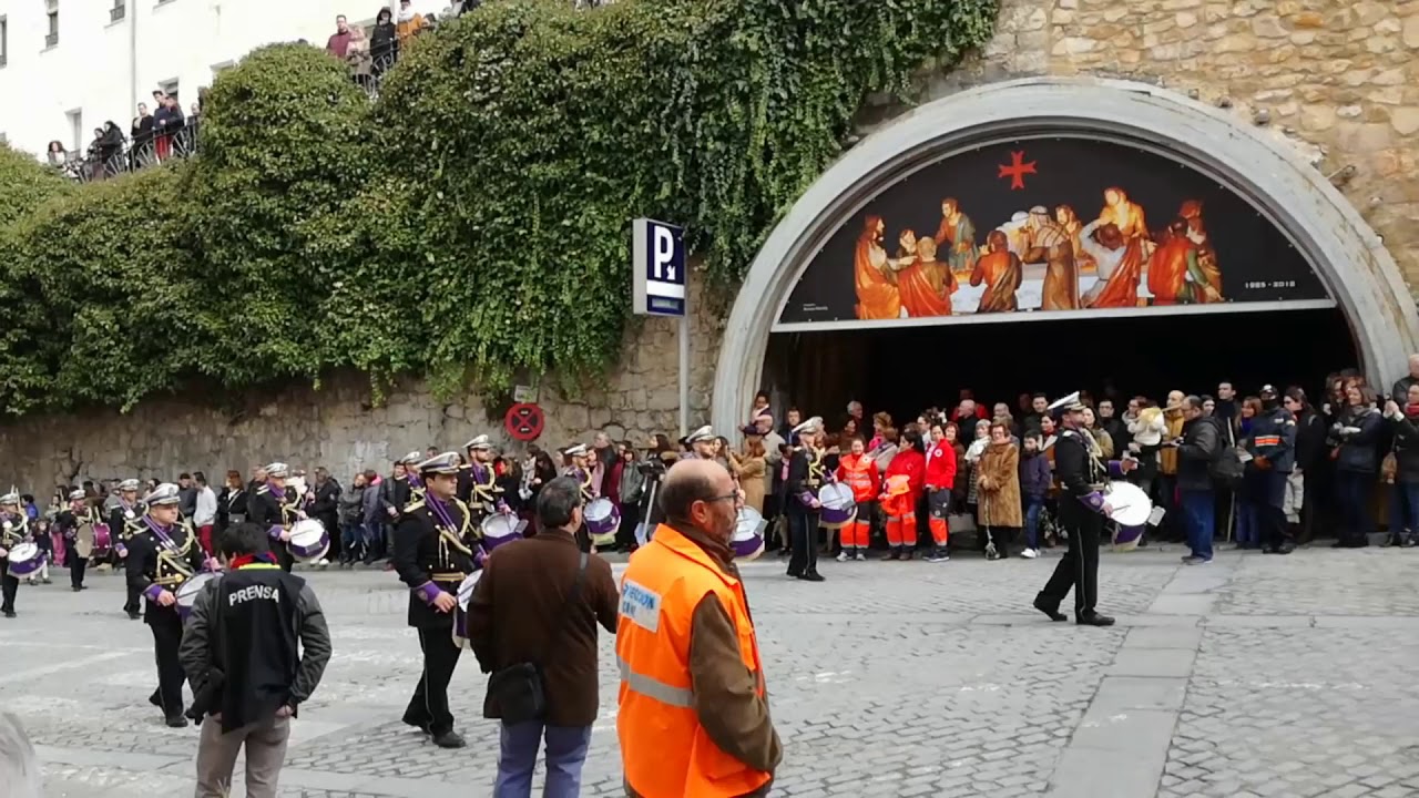 Banda de trompetas y tambores JdC. Domingo de Ramos y Martes Santo. Semana Santa Cuenca 2018.