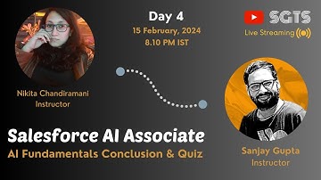 Day 4 | Salesforce AI Associate Cert | AI Fundaments Conclusion & Quiz | AI Bootcamp