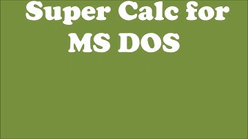 History of Microsoft Office Episode 1 - Visicalc