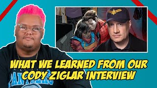 What We Learned From Our Cody Ziglar Interview
Mark and Dan discuss the recent interview that Dan did with Cody Ziglar, which had a small side-effect of breaking the internet and forcing Marvel Studios to comment on some of the revelations in the interview, specifically regarding “Daddy Feige”, the death of Kamala Khan, and more details on how the Spider-Office works. This isnt something they typically do, but because there were a number of things they want to discuss, they thought it might be nice to try something new this time. So, expect a more loose discussion on the interview, which you should listen to, and on their thoughts on the state of the Spider-Office at the time of this particular recording.
Subscribe to our Substack:
http://amazingspider.substack.com
Subscribe to the podcast on our website:
http://www.amazingspidertalk.com
Join our Spider-Slack:
https://join.slack.com/t/amazingspider/shared_invite/zt-42tsfhs2-yBaH6KkRmOWiW_8gCf9SmQ
Support us on Patreon:
https://www.patreon.com/superiorspidertalk
#marvel #comics #spiderman What We Learned From Our Cody Ziglar Interview