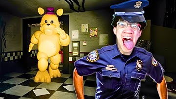 FNAF Free Roam But Fredbear Is Literally Speed...