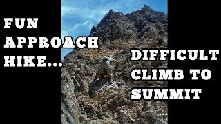 Climbing Eagle Mountain - Route To Summit