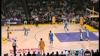 Kobe Bryant 49 pts,10 ast, playoffs 2008 lakers vs nuggets game 2