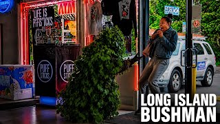 BUSHMAN SCARING CUSTOMERS ￼AT THE SMOKE SHOP