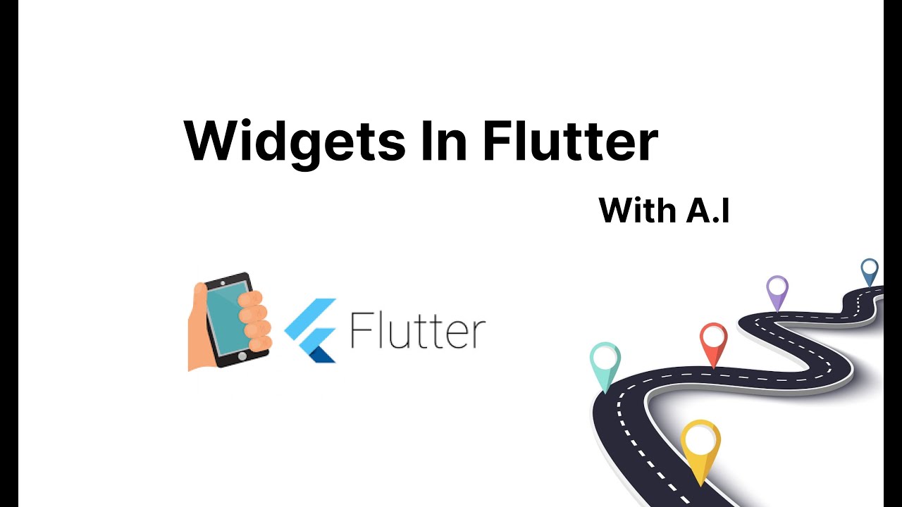 #14 Widgets In Flutter || Complete Flutter Tutorial with AI| Statefull ...