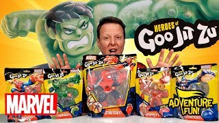 Heroes of Goo Jit Zu Marvel CAPTAIN AMERICAN Hard to Find Highly sought after
