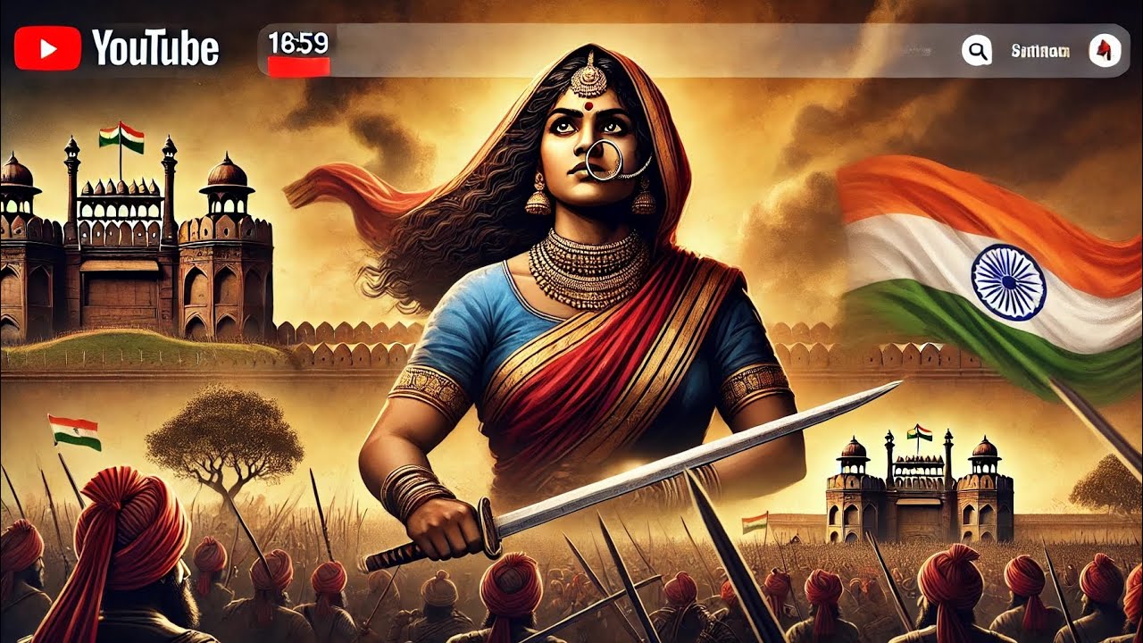 Jhalkari Bai : साहस, बलिदान और भारत की वीरांगना की अमर गाथा! - YouTube