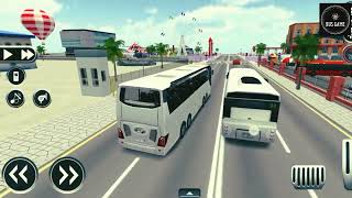 Bus Arga Mas Antar Penumpang ke Pel. Bakauheuni - Bus Simulator Indonesia screenshot 2