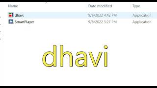 how to play .dav video file in windows media player. convert .dav into .avi.play cc camera footage.