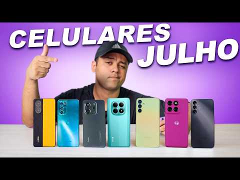 Qual Celular Comprar em JULHO de 2026? TOP 7 DEFINITIVO (Não Erre na Compra!)