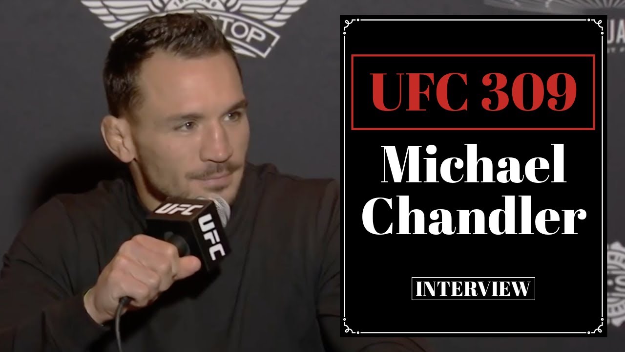 Michael Chandler full pre-fight media day interview