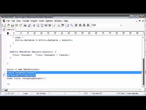 Beginner PHP Tutorial  196 - Multiple Instances of Classes