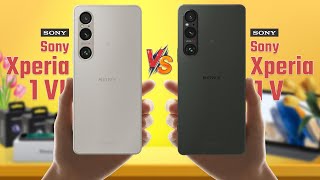 SSony Xperia 1 VI Vs Sony Xperia 1 V | Full Comparison 🔥 Which one Better?