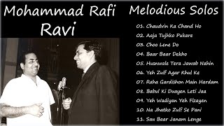 Mohammad Rafi Sings for Ravi || Melodious Solos