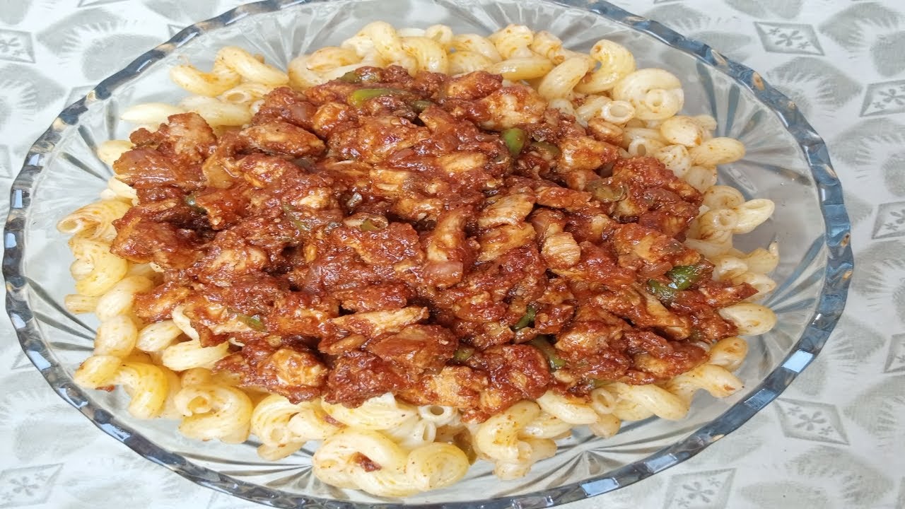 How To Make Chicken Macaroni |||cooking taste secrets