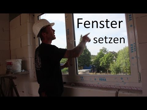 Video: Wie installiert man Hausfenster?