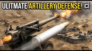 ULITMATE ARTILLERY DEFENSE! 💥 WW2 Frontline Battle & Tank Destruction Gameplay screenshot 3