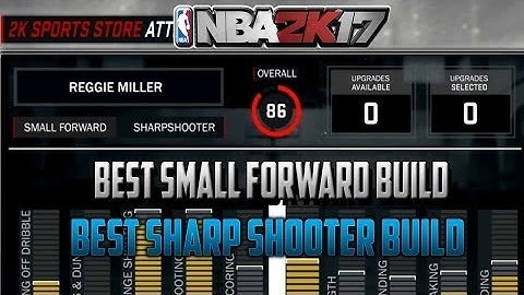 HOW TO BECOME UNSTOPPABLE AT THE PARK - NBA 2K17 - BEST SMALL FORWARD SHARPSHOOTER BUILD