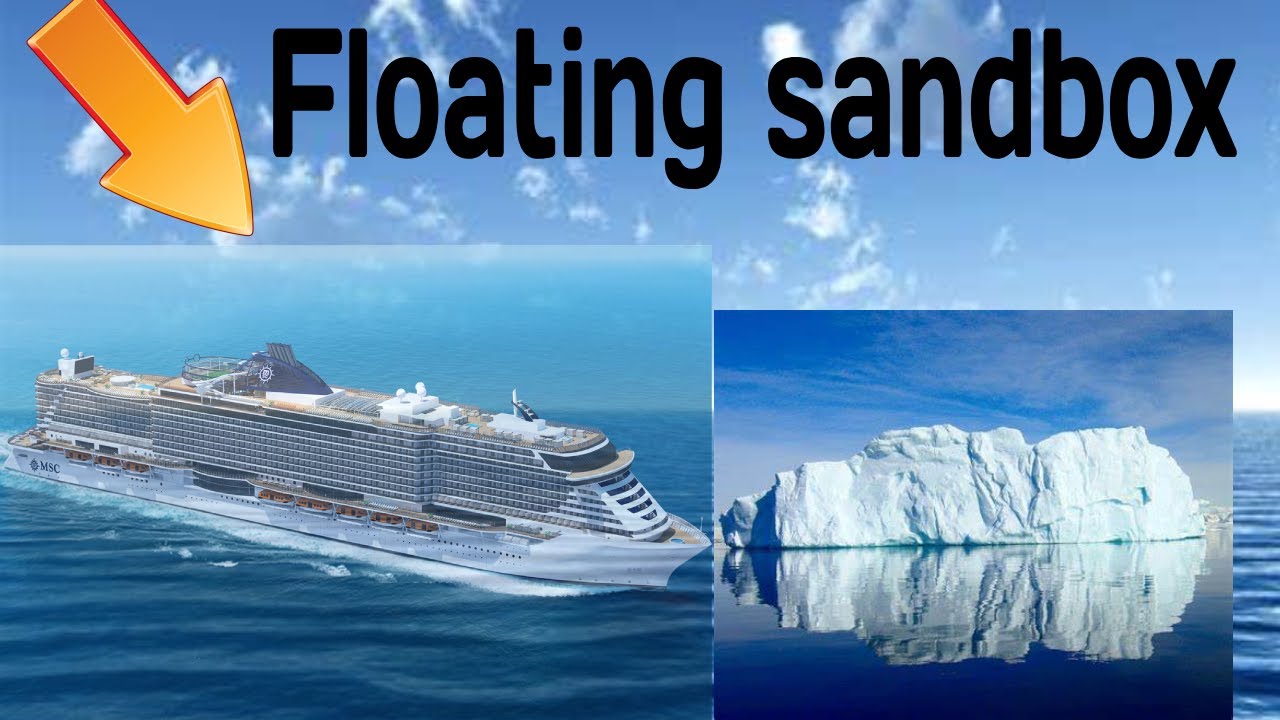 Floating sandbox sinking's - YouTube