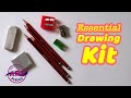 Basic Pencil Drawing Kit Essentials: A Quick Art Supplies Guide!