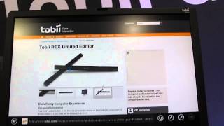 Tobii Technology's eye-tracking system lets you use your eyes as a PC mouse