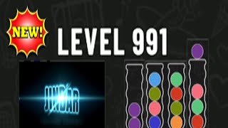 Ball Sort Puzzle Level 991