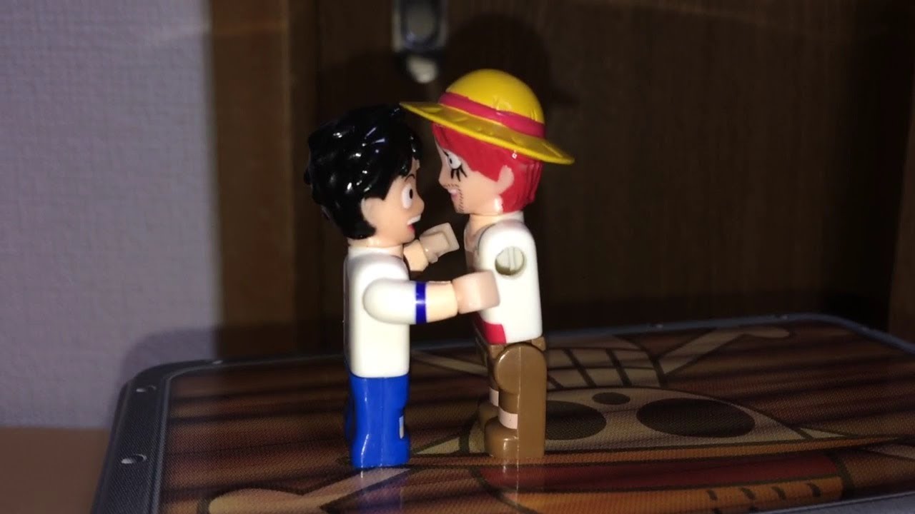 ワンピース 4話をレゴで再現 ルフィの過去 赤髪のシャンクス登場 前田動画 Youtube