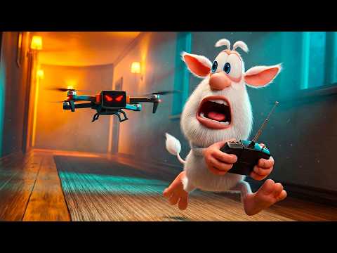 Booba 😧 Çılgın Drone 🚁 Çocuklar için çizgi film