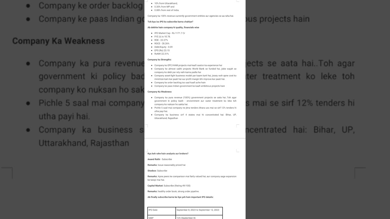 EMS IPO DETAILS ANALYSIS APPLY OR AVOID