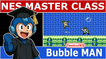 Mega Man 2 (Part 3) Bubble Man No Damage Guide