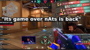 SEN Tarik Reacts to TL naTs INSANE 1v3 Clutch against Evil Geniuses | VCT Masters Tokyo