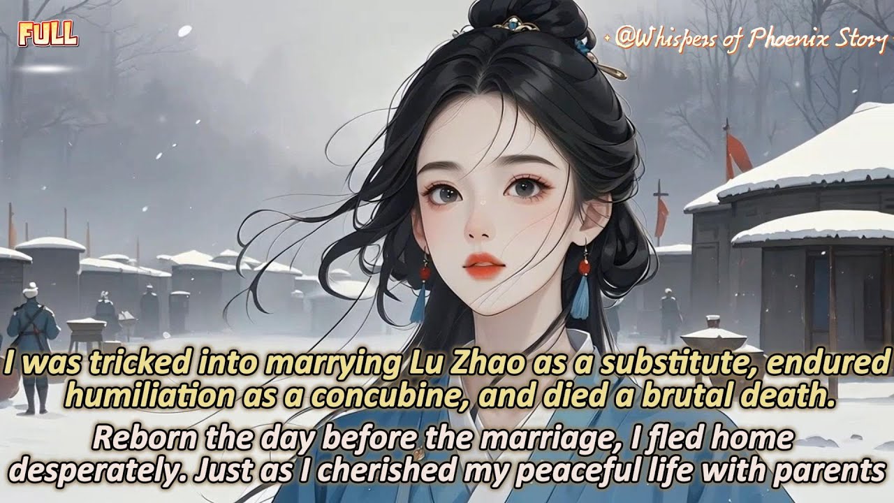 Tricked into a substitute marriage, I died brutally as Lu Zhao’s concubine. Reborn, I fled home