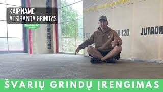 Karkasinis namas | Statyba žiemą #4. Šildomų grindų įrengimas