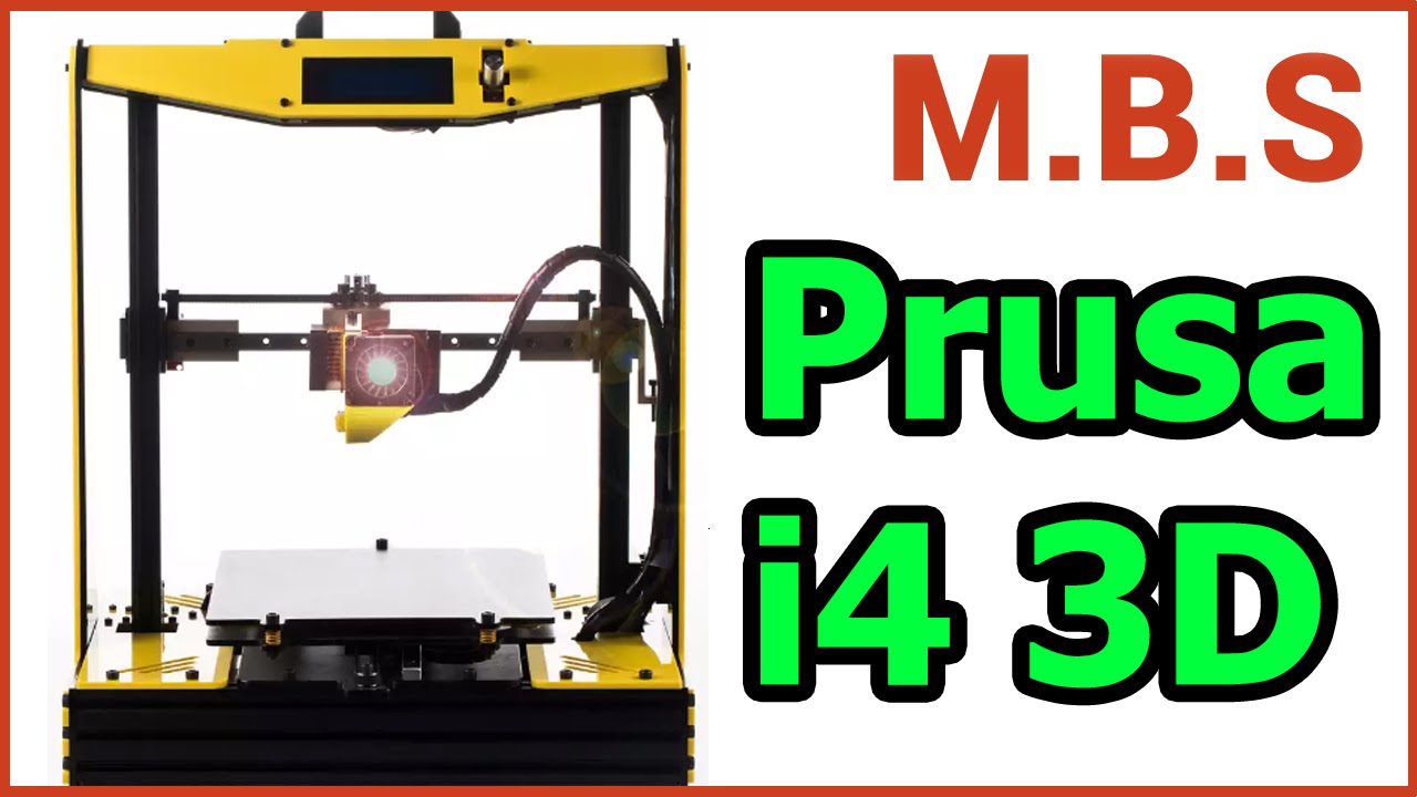 3D printer Prusa i4 / i3 plus анбоксинг и пробная печать. Мой новый 3D принтер