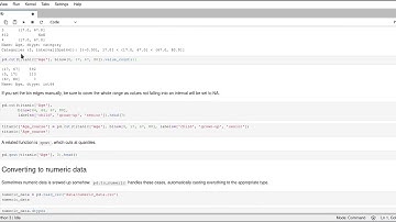 Scipy 2020 - 8.4 - Working with Pandas - Discretizing
