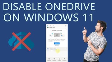 How to Disable OneDrive in Windows 11?