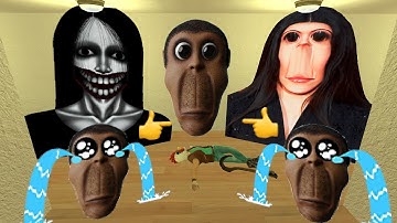 Obunga, Rosalía Bizcochito And Kuchisake Onna – Nextbot Chase in Garry’s Mod (Horror)
