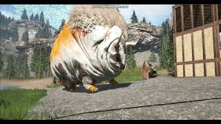 Ark Main Base With Bats